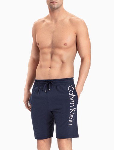 Calvin Klein Short קלווין קליין שורט קצר בצבע כחול כהה